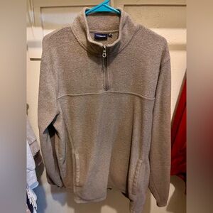 Croft & Barrow Men's Brown Zip Up Sweater